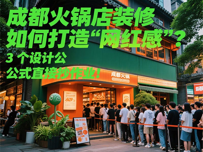 成都火鍋店裝修如何打造“網(wǎng)紅感”?3個設計公式直接抄作業(yè)!